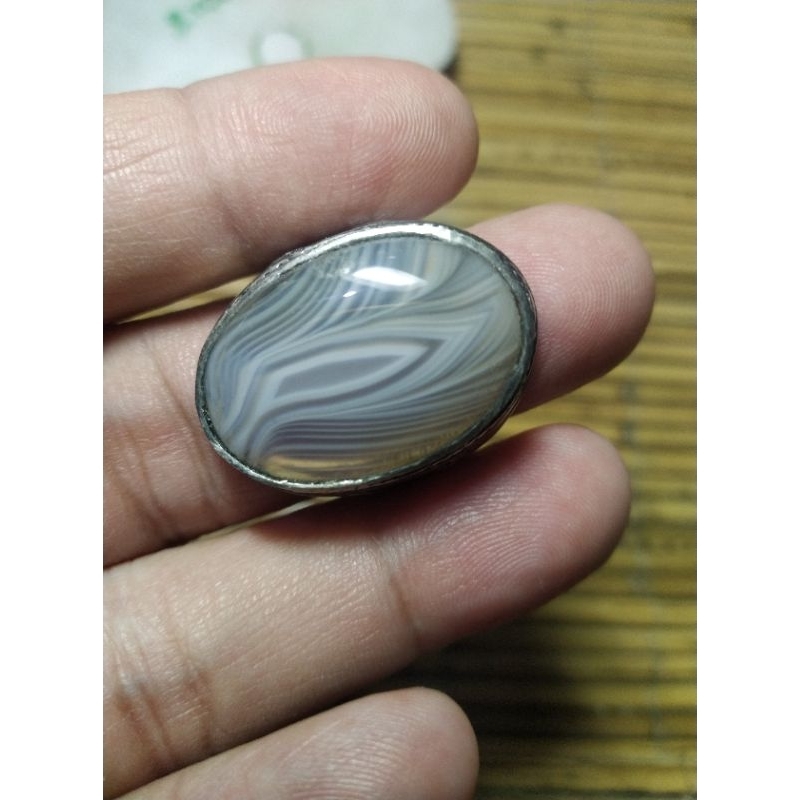 Batu Akik Sulaiman Daud Natural Unik Lawas