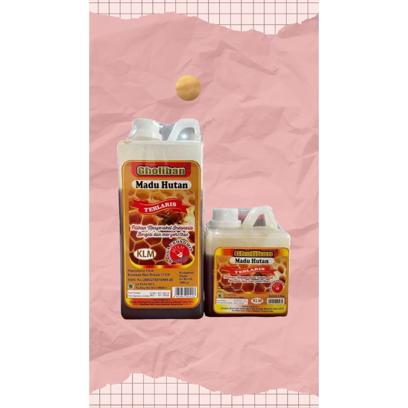 

Madu Hutan Gholiban Kandungan Bee Pollen dan Royal Jelly