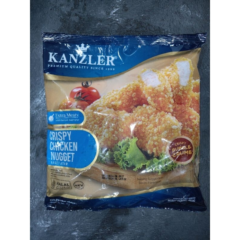 

Kanzler Crispy Chicken Nugget / Naget Ayam Krispy (450 gr)