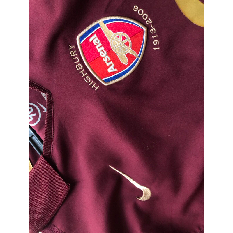 JERSEY ARSENAL 2005-06 HOME HIGHBURY SIZE XL VINTAGE ORIGINAL