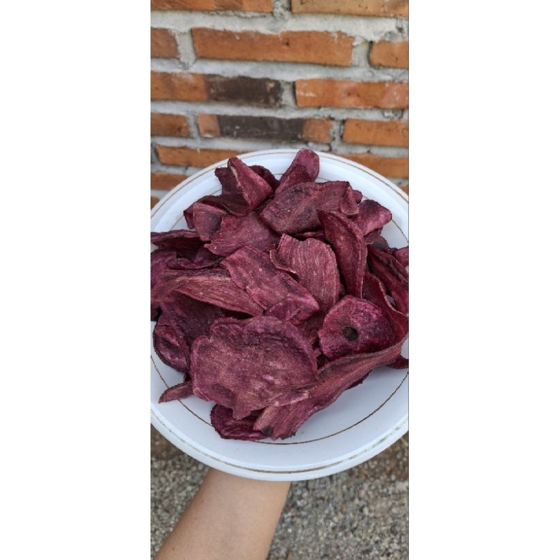 

Kripik ungu Madu manis renyaah