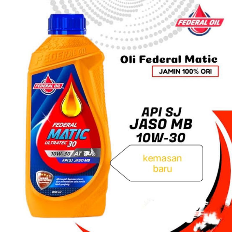 oli ultratec new matic produk original federal oil