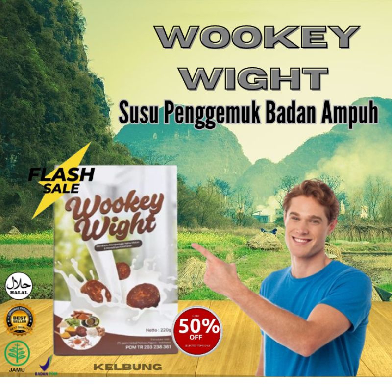 

Wookey Weight - Susu Penambah Berat Badan 220 gram