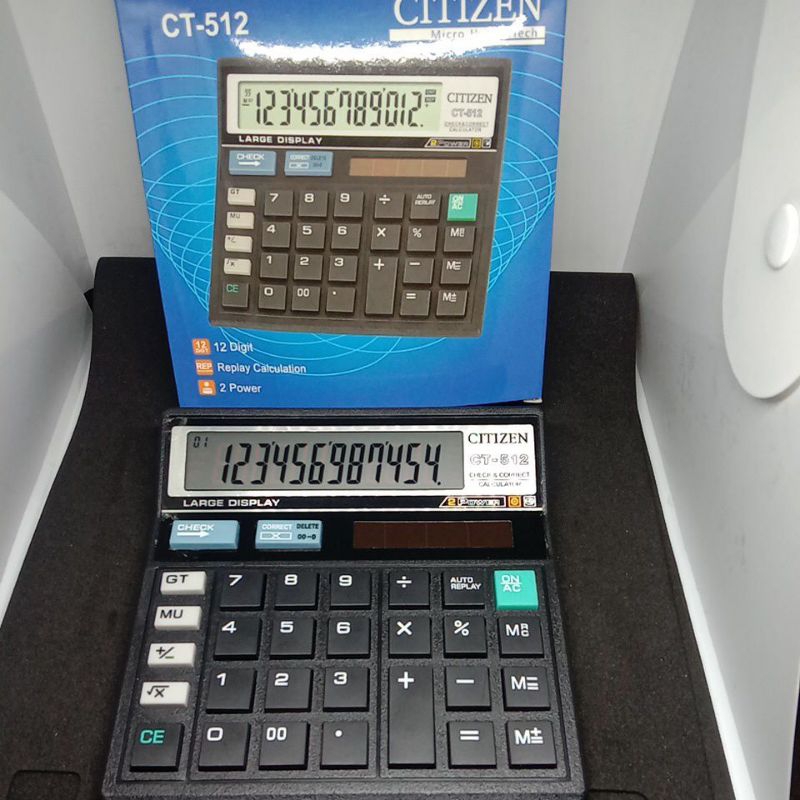 

Calculator Citizen (CT-512)