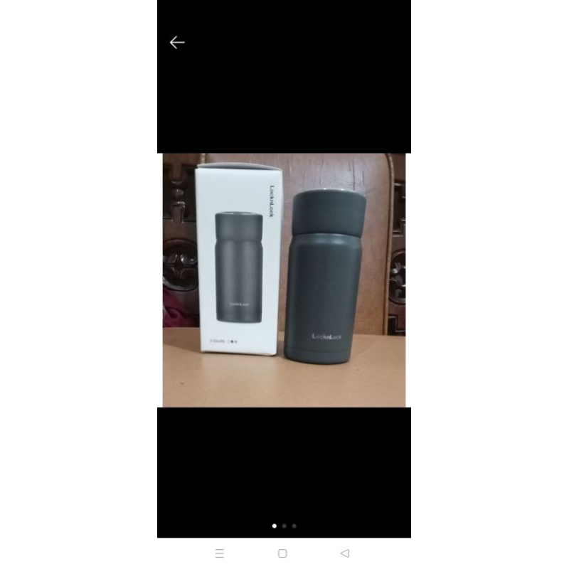 Lock n lock screw tumbler warna grey 200ml