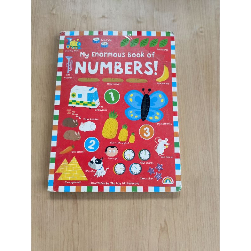 Preloved "My Enormous Book of Numbers"