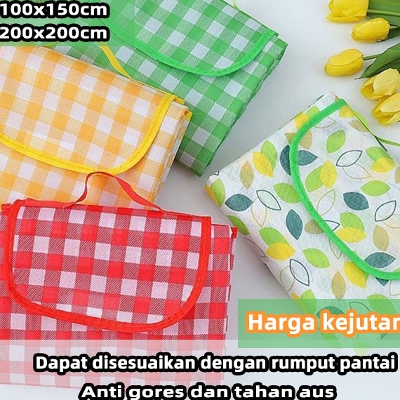 Oke Pr Pengiriman cepattikar piknik anti air tikar lipat piknik jumbo 3x2 anti air tikar piknik jumb