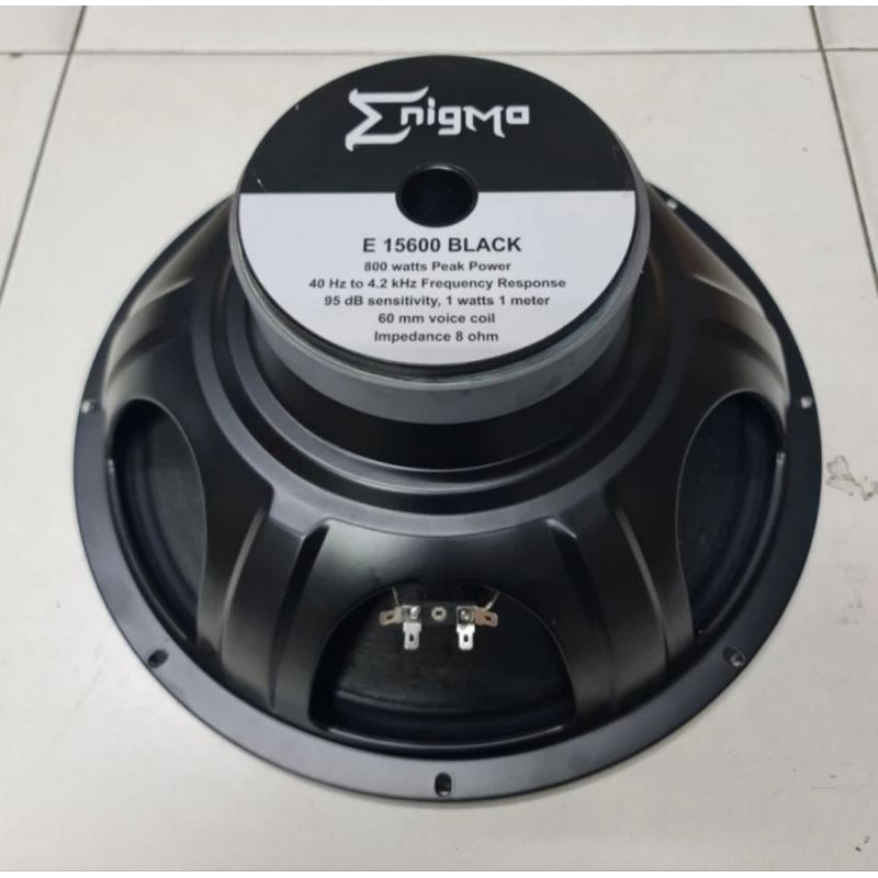 Speaker ENIGMA 15 Inch E 15600 Black E15600 E15600Black