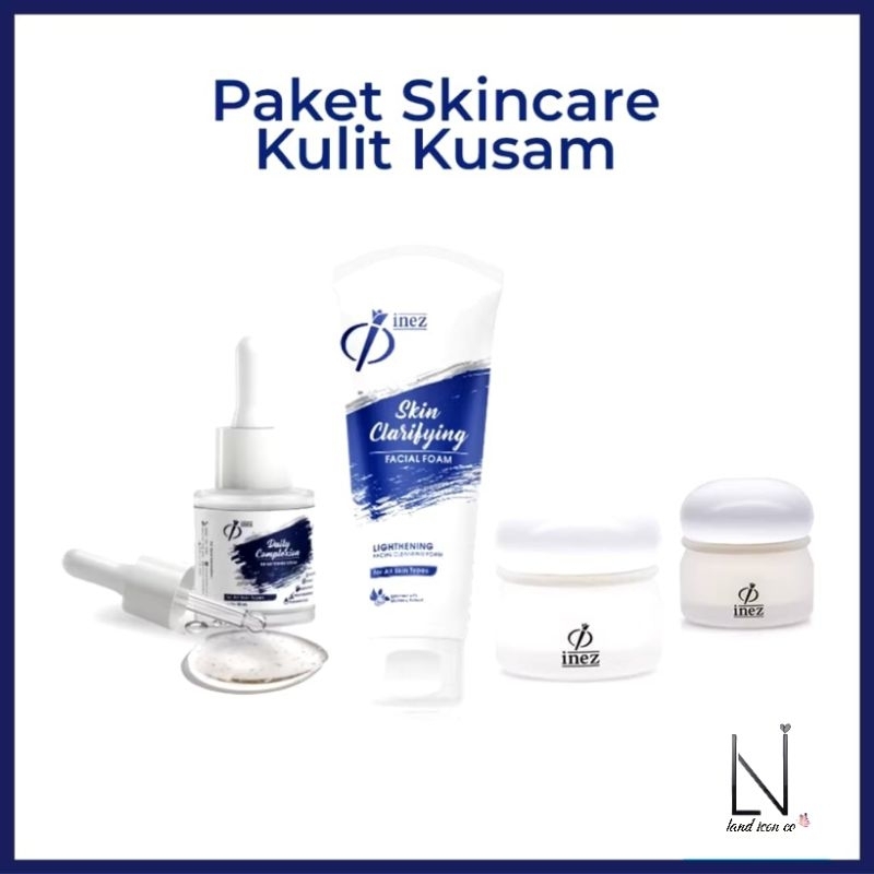 INEZ Paket Skincare Kulit Kusam