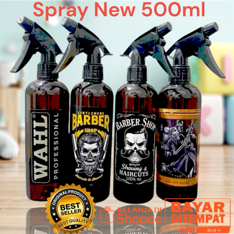 Botol Spray 500ml Amber coklat