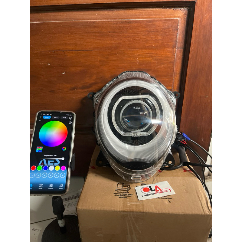 projie biled AES SCOOPY New k2f 2021-2024