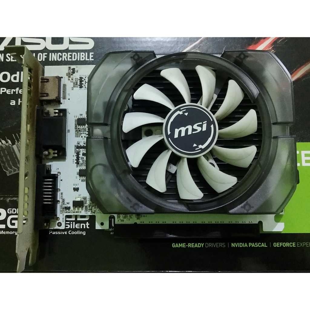 VGA MSI GT 730 4GD3V2 | 4GB DDR3 | Second, Kondisi Normal