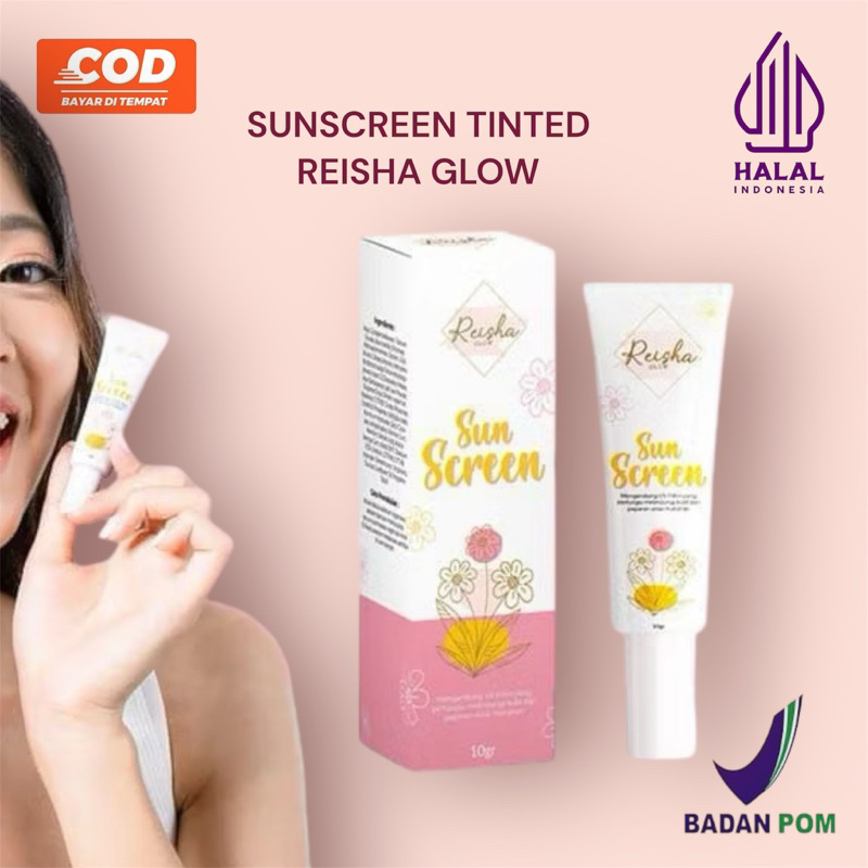 (PO) SUNSCREEN REISHA GLOW TINTED - SUNSCREEN GLOW COVERAGE