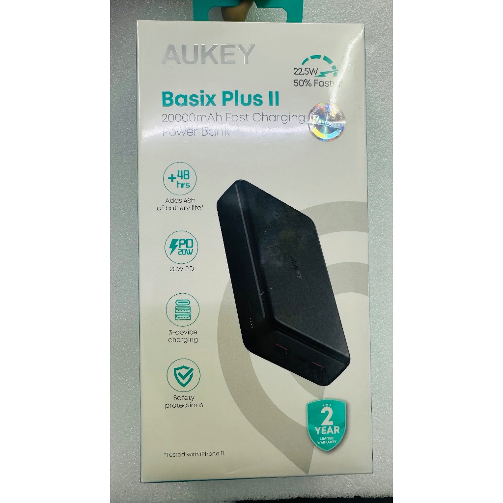 Powerbank 20000mah aukey pb n93