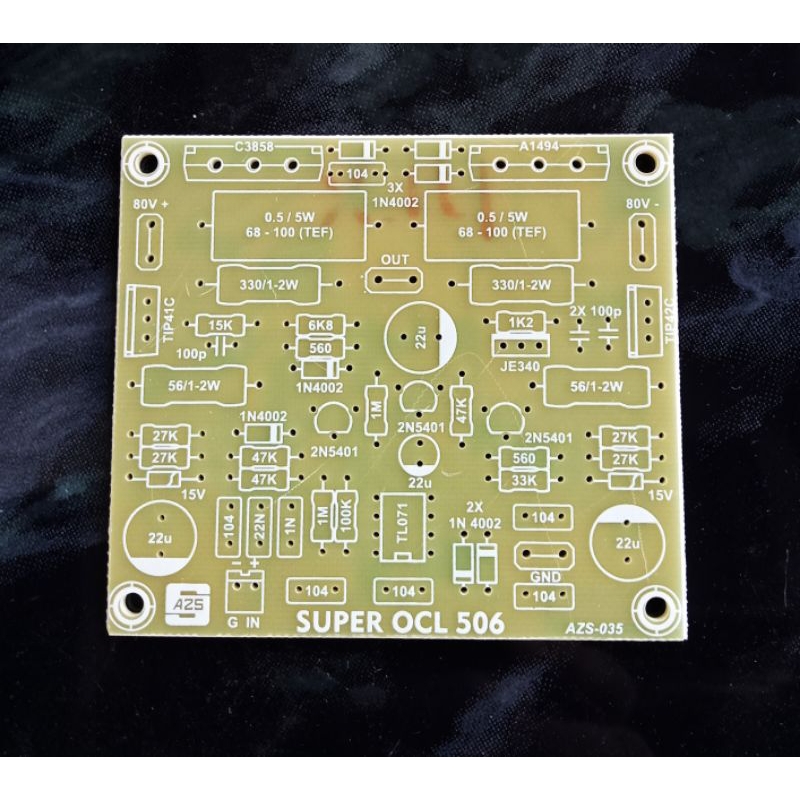 PCB SOCL 506 Fiber FR4.