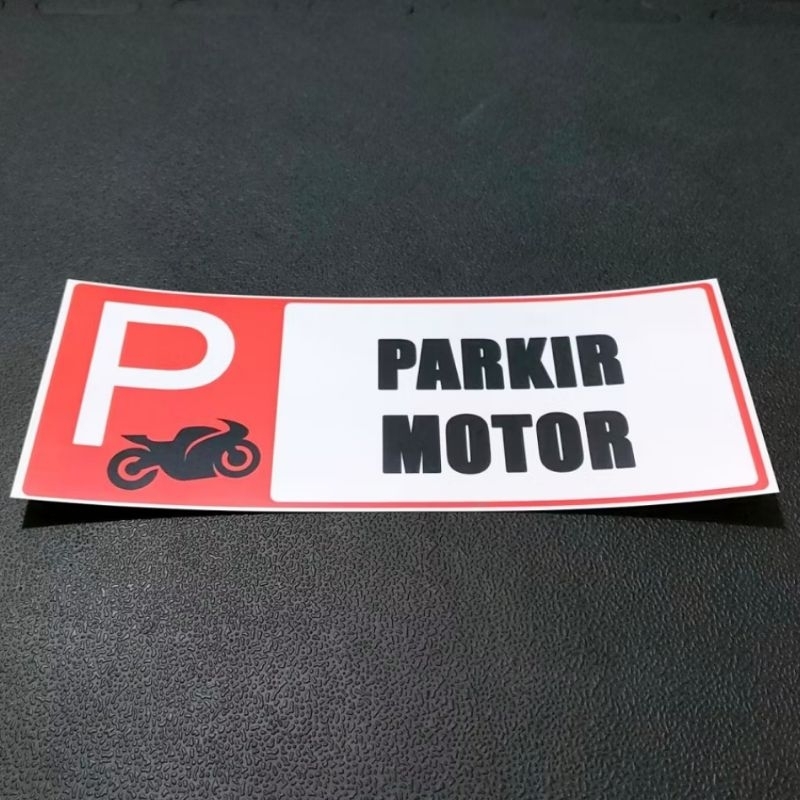 

STIKER INFORMASI PETUNJUK RAMBU PARKIR MOTOR