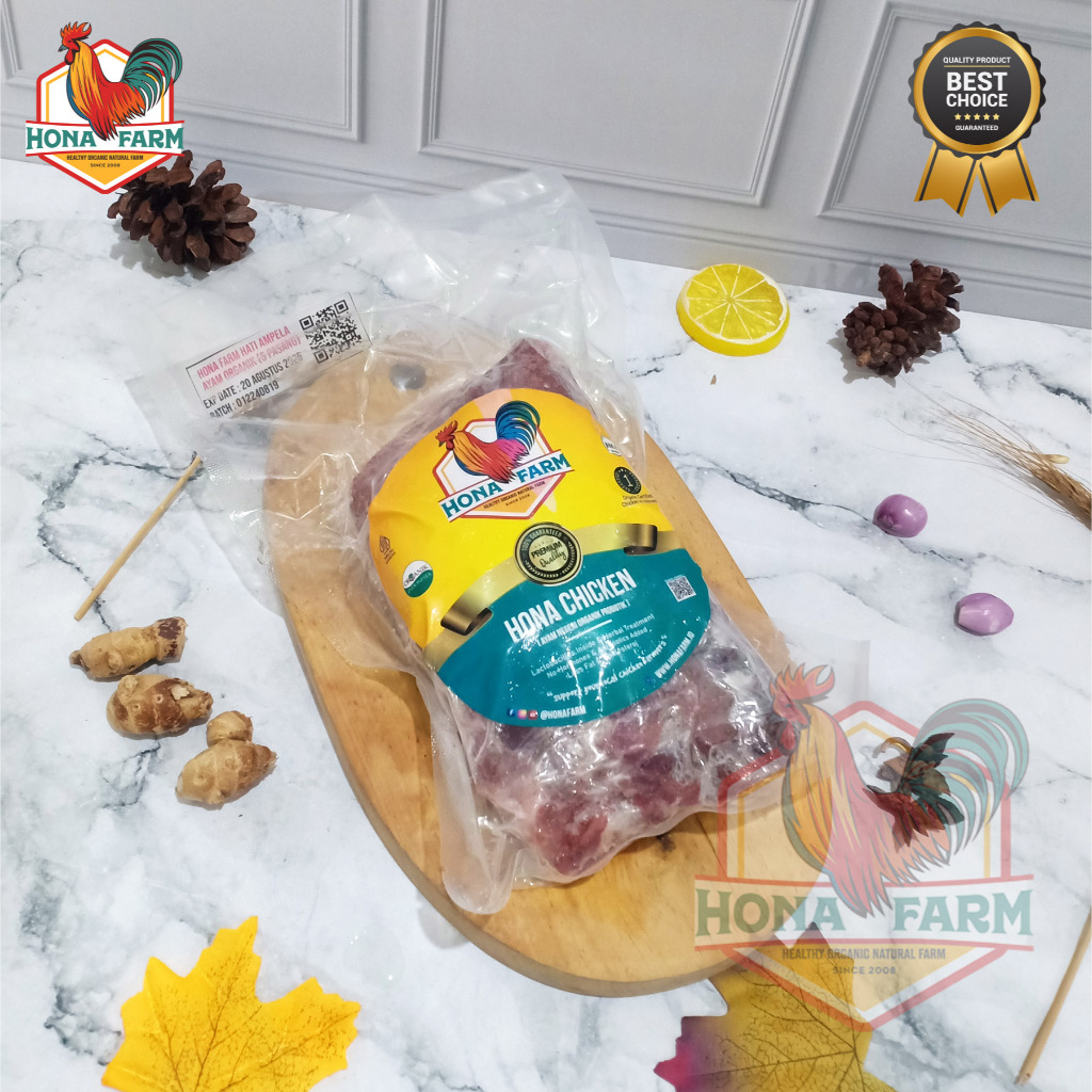 

Hona Farm Ampela Ayam Organik Probiotik (500gr)