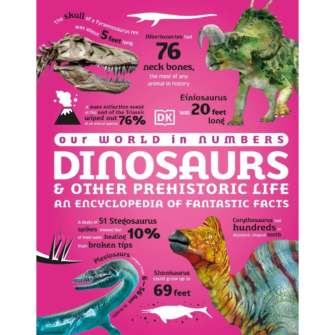 

[E952] Our World in Numbers Dinosaurs & Other Prehistoric Life - DK