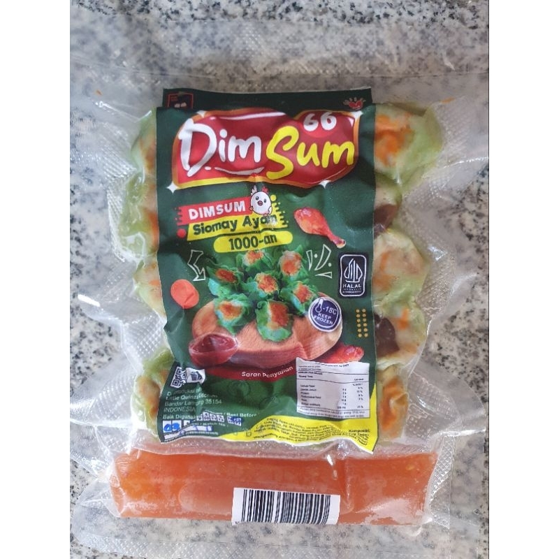 

Dimsum Ayam Mini Hijau Frozen Halal
