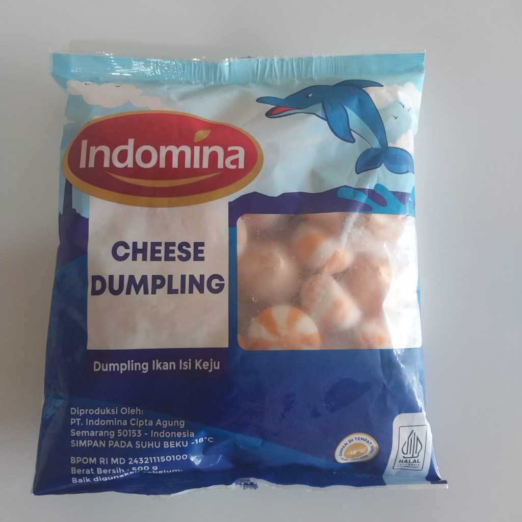 

Indomina Chese Dumpling Murah Kemasan 500gr