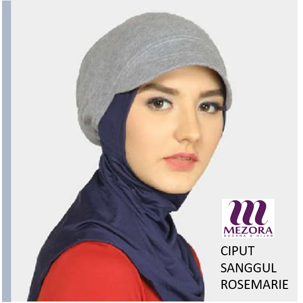 Mezora Ciput Sanggul Rosemarie | Inner Kerudung Hijab Instan