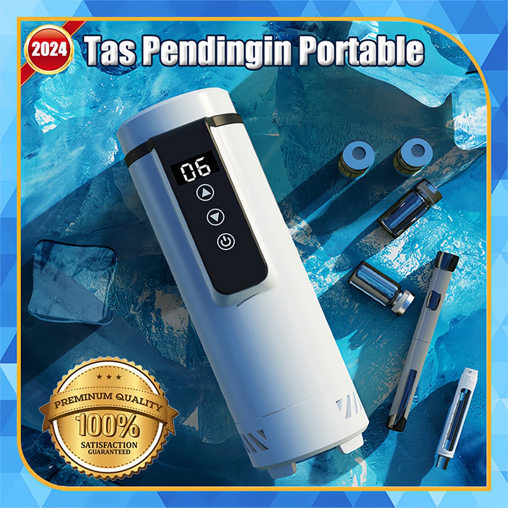 2024 Kotak pendingin penyimpanan insulin portable cerdas /Tas Pendingin Portable/Portable Insulin Co