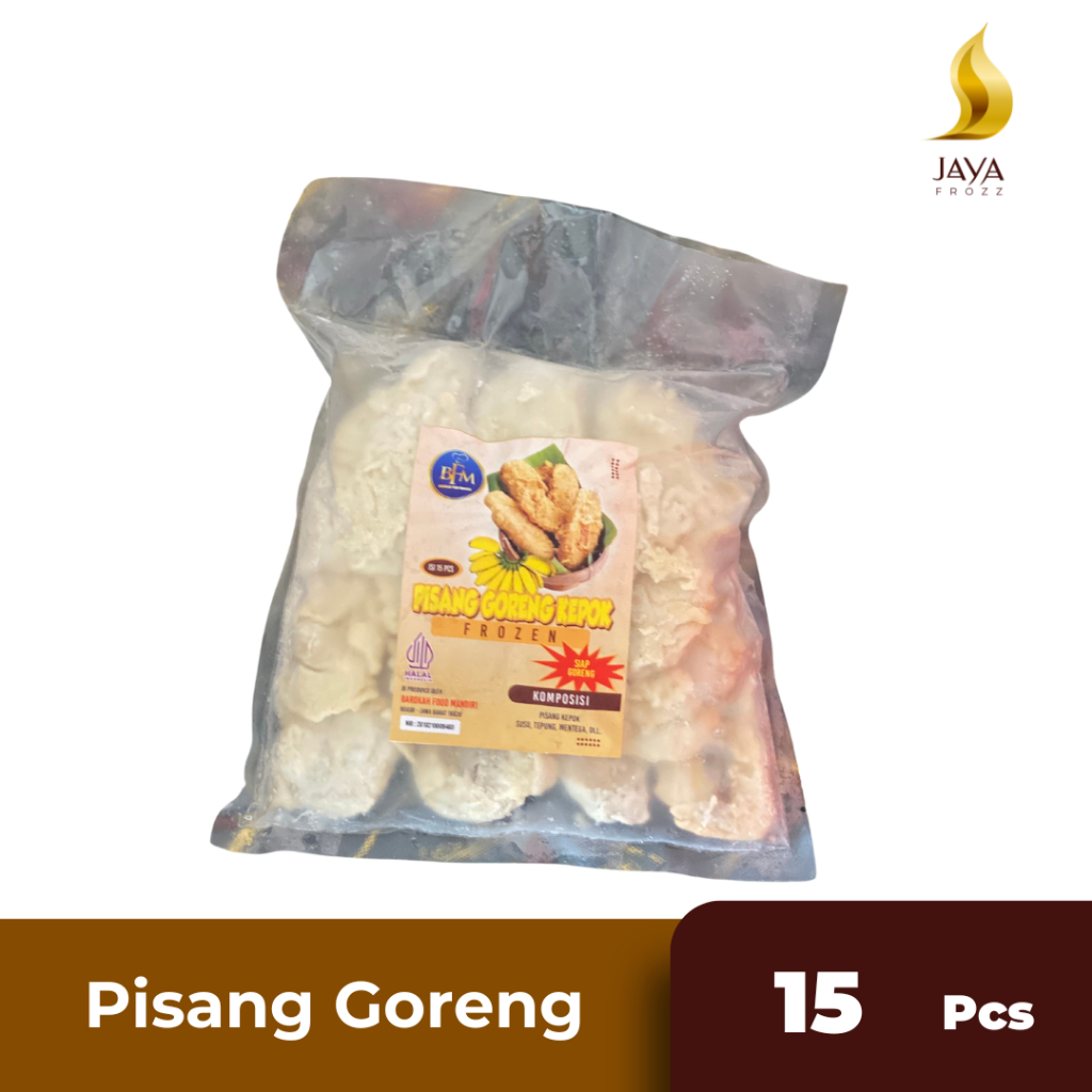 

PISANG GORENG KEPOK ISI 15 PCS