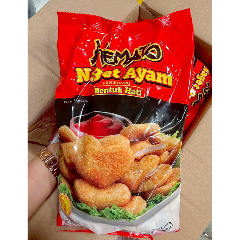 

HEMATO Naget Ayam/ Hemato nugget ayam / Hemato nugget hati