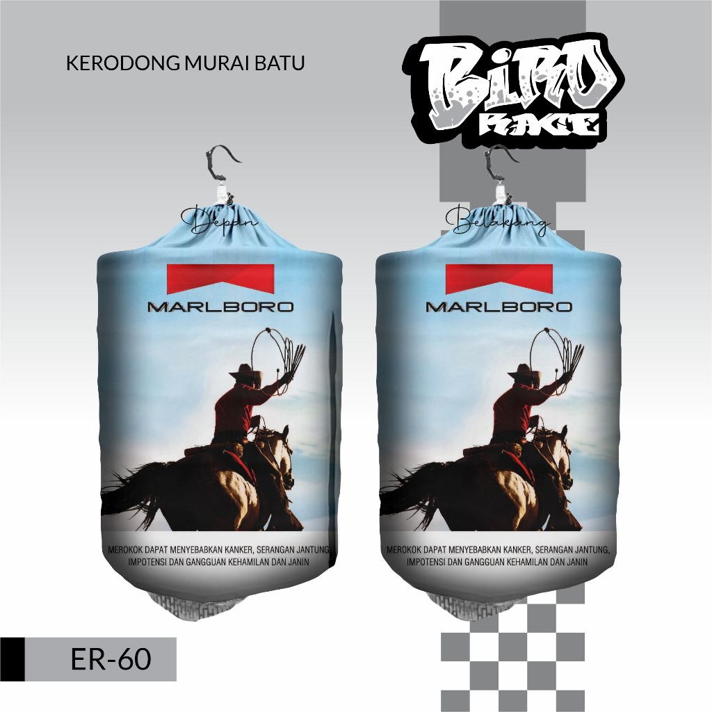 Kerodong MURAI BATU Motif Keren Krodong SANGKAR murai Dobel Resleting(17)