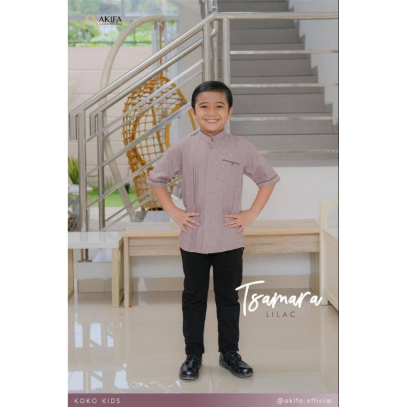 TSAMARA - AKIFA - KOKO ANAK - KOKO POLOS - KOKO ANAK LENGAN PENDEK