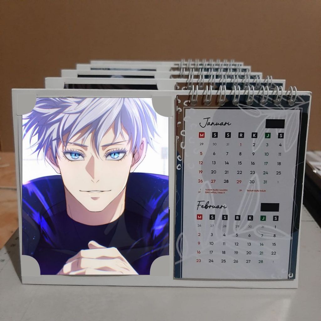 

[Versi 2] Kalender duduk Jujutsu Kaisen