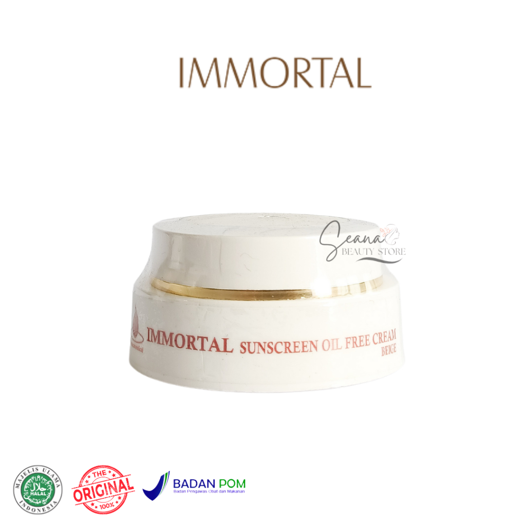 Immortal Sunscreen Oil Free Cream Beige