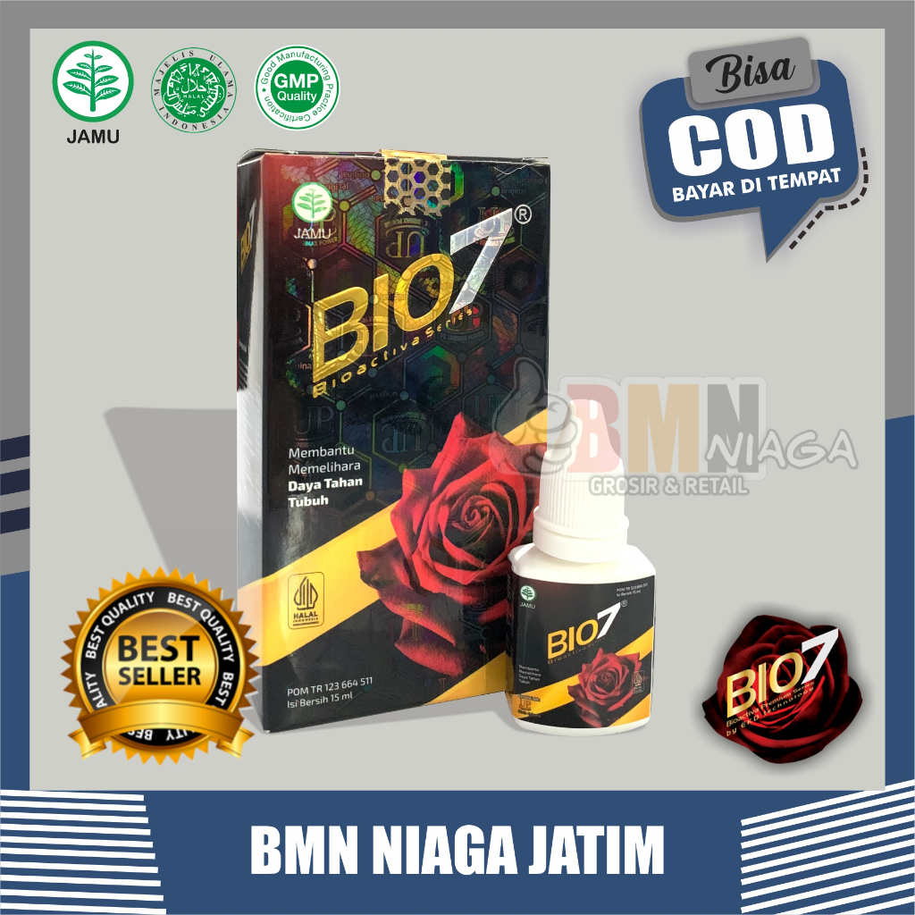 

Bio7 / Jamu Tetes Herbal - Untuk Berbagai Penyakit Kronis