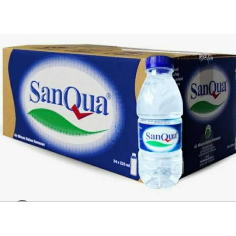 

AIR MINERAL SANQUA BOTOL 220ML (1 KARTON)