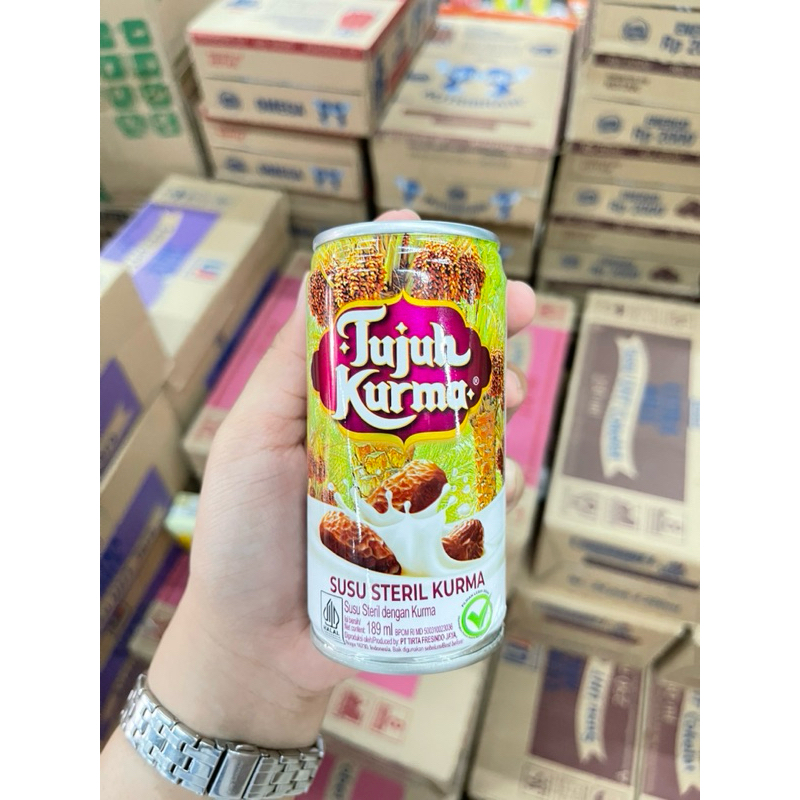 

Susu steril 7 kurma 189ML isi 12pc