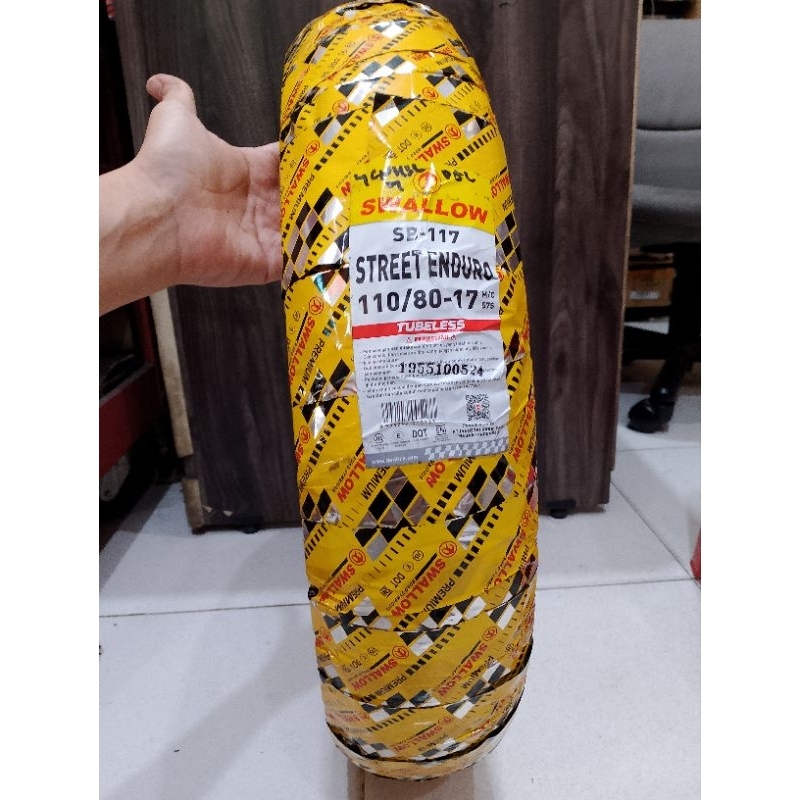 ban swallow tipe street enduro 110/80-17