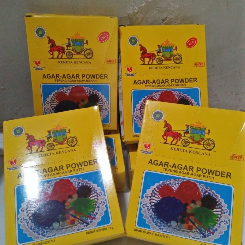 

agar agar kereta kencana