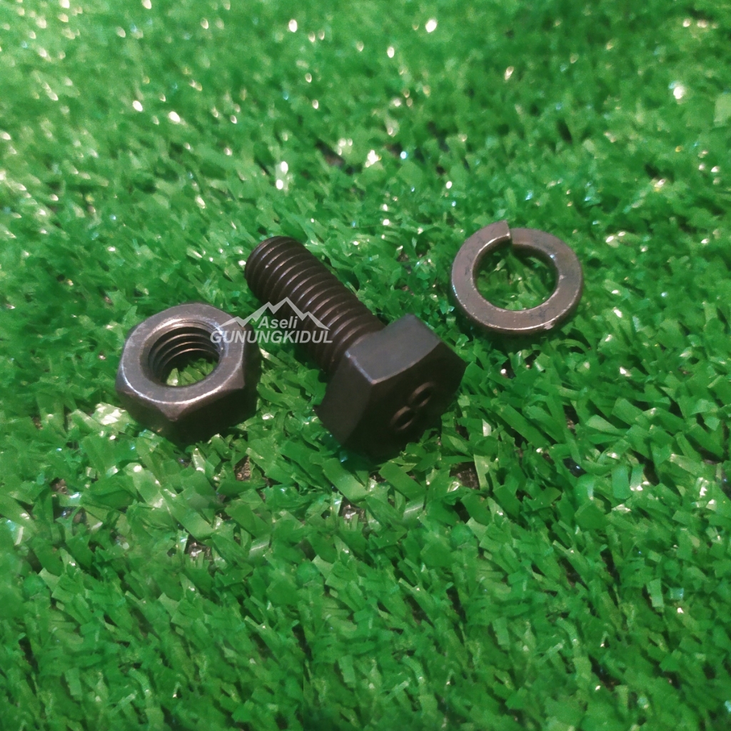 Set Baut Pisau Rotary Traktor Quick Cultivator Cakar Baja