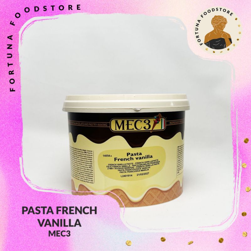 

MEC3 Pasta French Vanilla Gelato Pastry 3kg