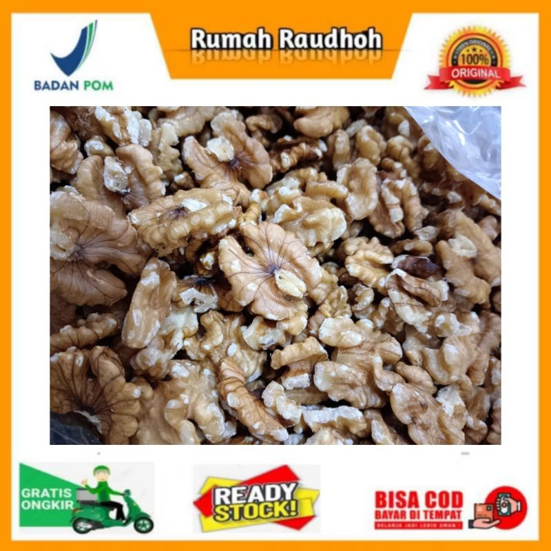 

WALNUT ROASTED 100 GRAM - KACANG WALNUT PANGGANG PREMIUM