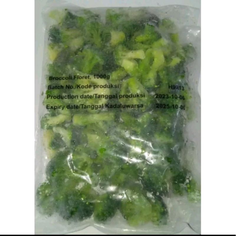 

Brokoli Broccoli Broccoli 1kg Bogor Frozen