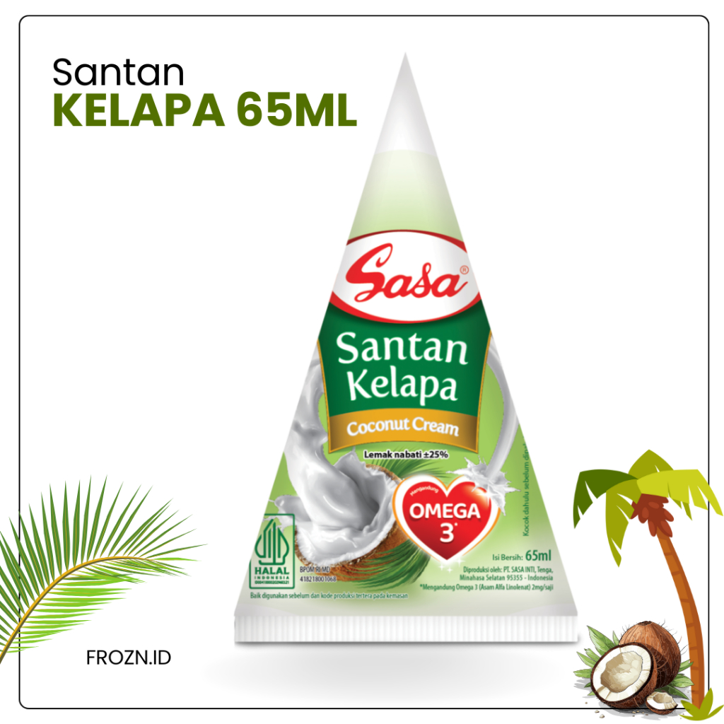 

froZN Sasa Santan Cair 65ml