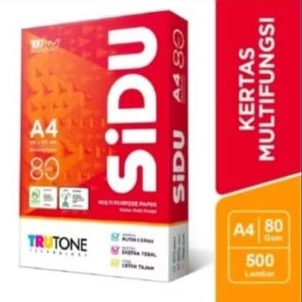 

kertas hvs A4 80gram sinar dunia ( sidu) kertas photocopy dan print sidu