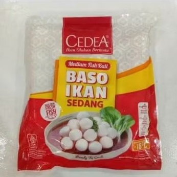 

CEDEA BASO IKAN SEDANG 500GR / BAKSO IKAN/ FISH MEATBALLS