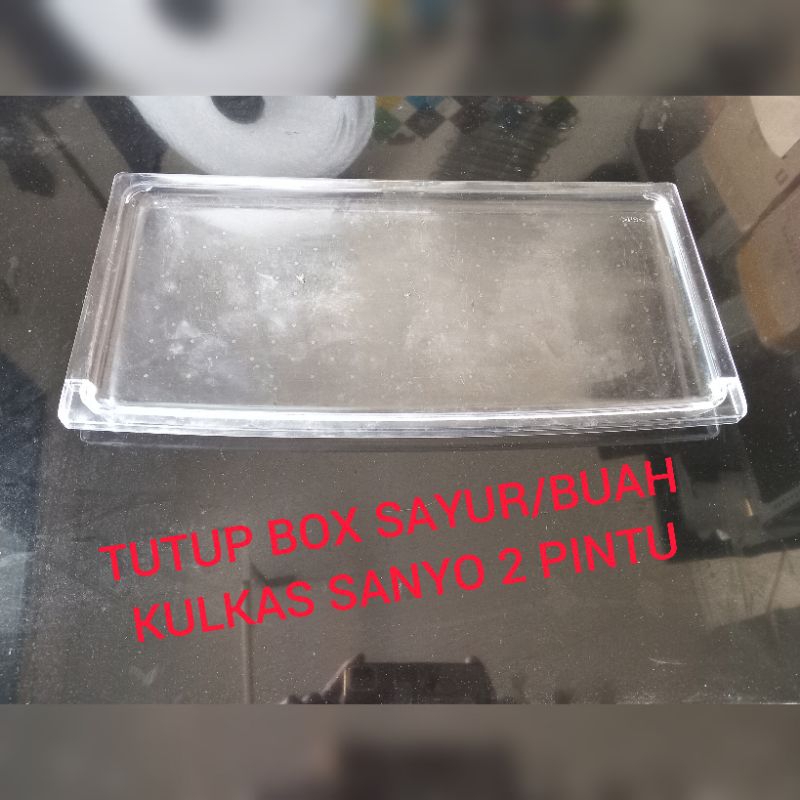 TUTUP BOX SAYUR KULKAS SANYO EMERALD 1 ATAU 2 PINTU SECOND ORIGINAL