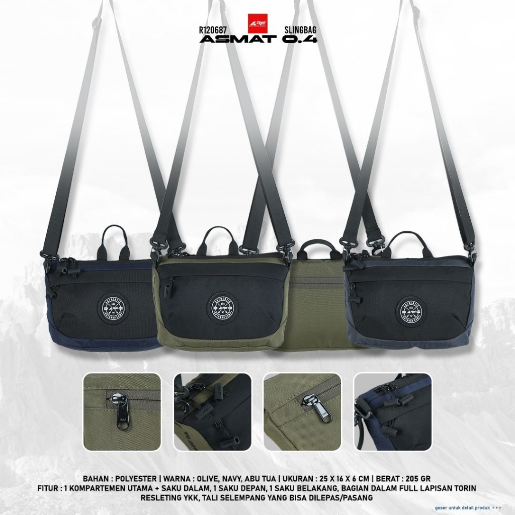 Tas Selempang Asmat 04 Arei Outdoorgear