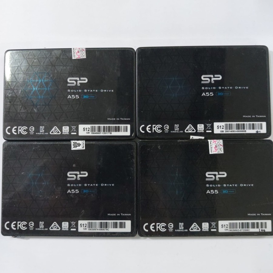 SSD 512Gb 2,5inch Sata 3 SP A55  murah ssd SILICON POWER 512gb sata III second original