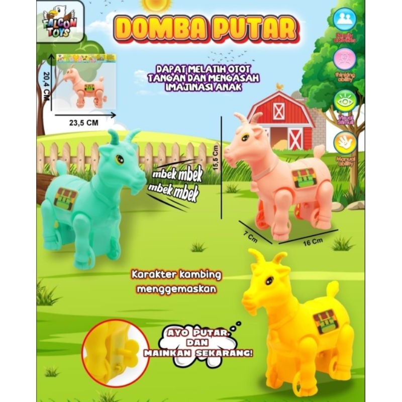 MAINAN KAMBING PUTAR JALAN DOMBA PUTAR