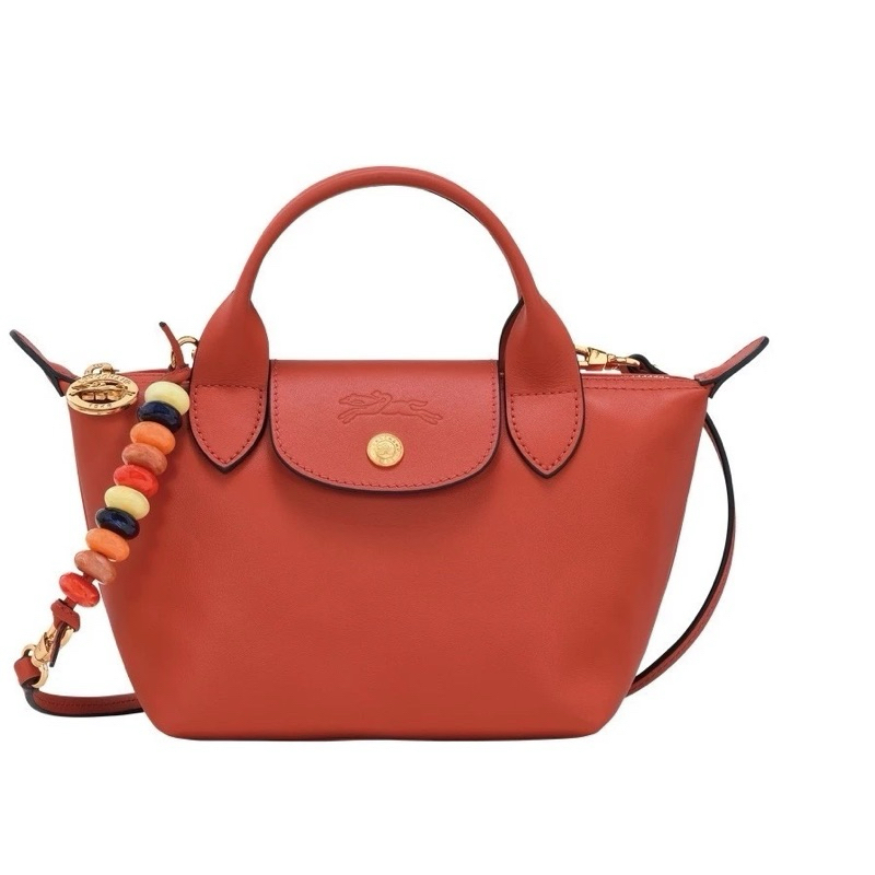 tas cuir honey xtra beaded charm nude