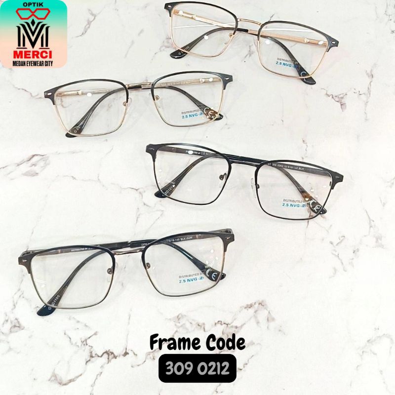 Kacamata Cowok Cewek Kode Frame 309 NVG